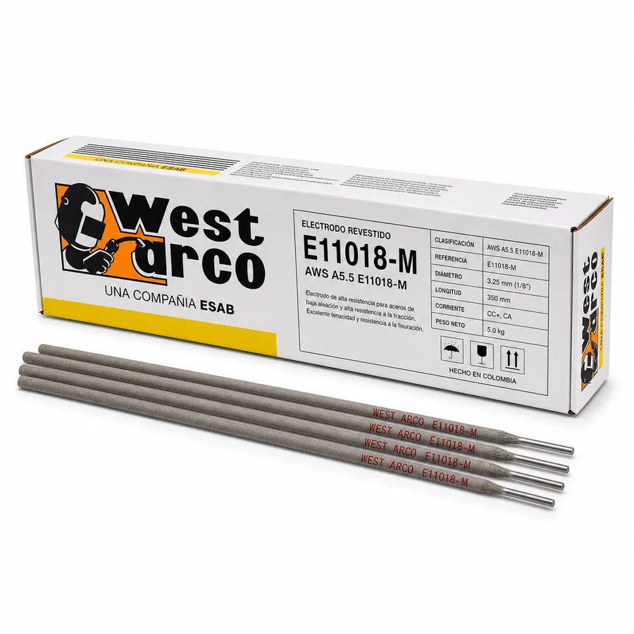 Electrodo E11018-M Alta Resistencia West Arco